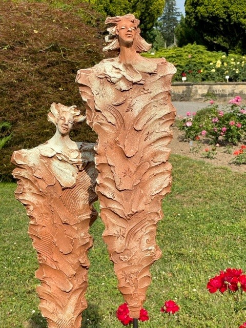 Keramik, Terracotta, Engoben, Glasuren, Oxide, 56-59cm, Preis: 185,00 €